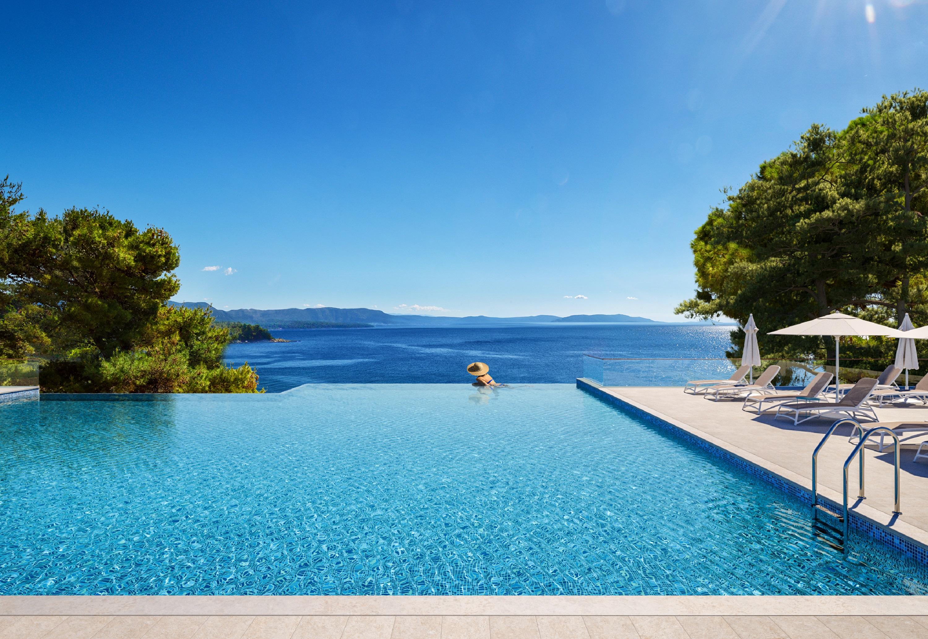 Valamar Carolina Hotel & Villas Kampor Luaran gambar