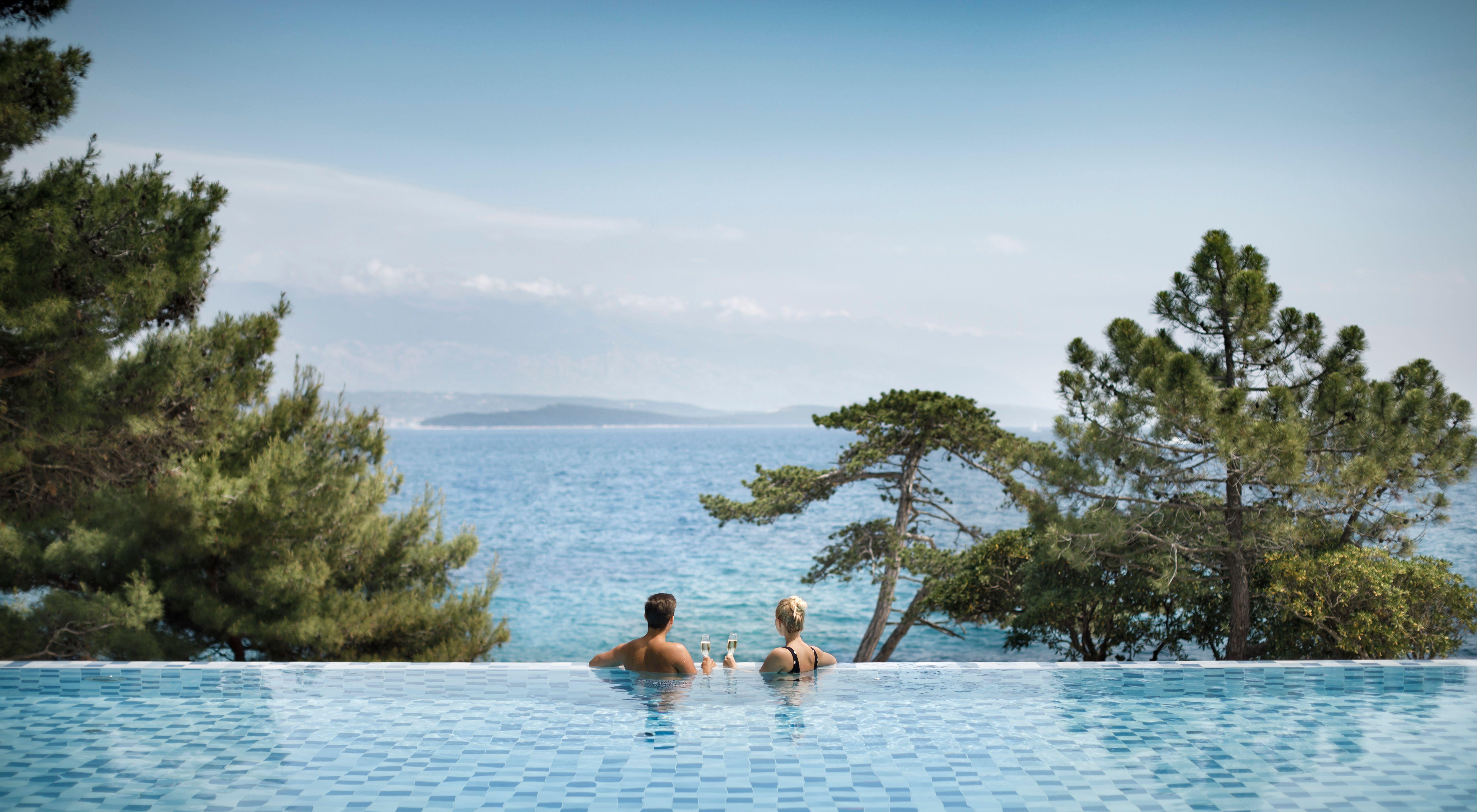 Valamar Carolina Hotel & Villas Kampor Luaran gambar